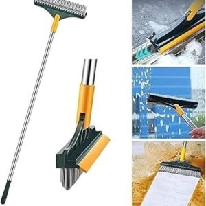 2 In 1 Floor Cleaning Brush Bathroom Tile Windows Floor Cleaning Brush With 120° Rotatable Head – Multipurpose Bathroom Floor Cleaning Brush – Floor Brush Scrubber