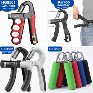 Multiple Hand Gripper for Strength and adjustable function